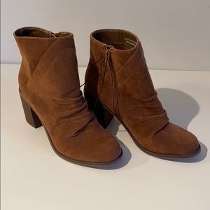 Faux Suede Booties